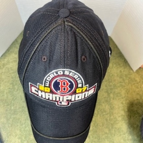 Boston Red Sox 2007 World Series Champions Baseball Cap New Era Adjustable - Picture 5 of 6